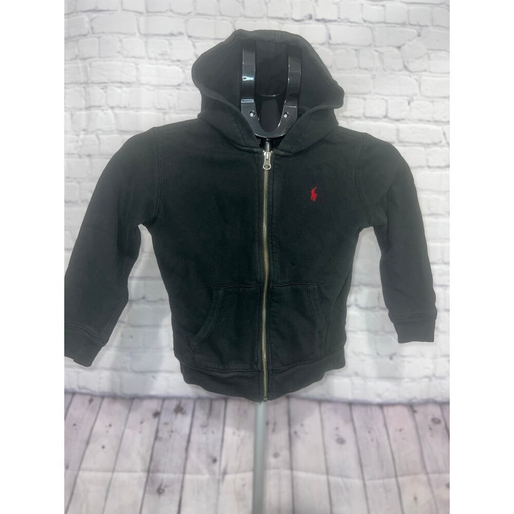 Ralph Lauren Polo Boys Zip up Hoodie Size 6